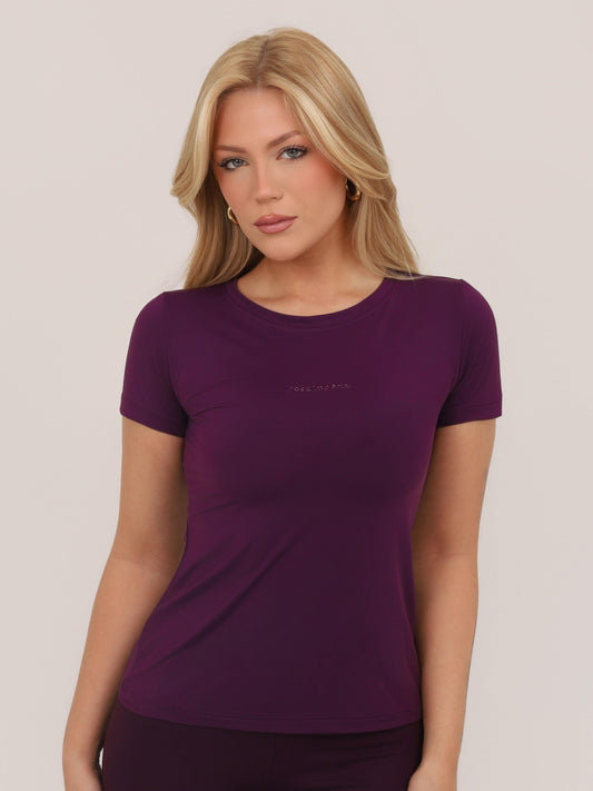 T-SHIRT  BASIC ALONGADA DRY WINE