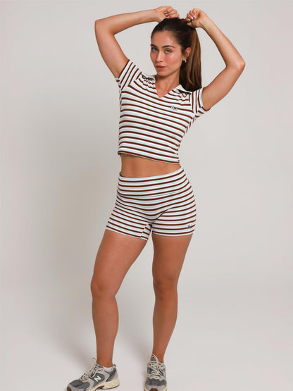 CROPPED POLO CUTE  LISTRADO