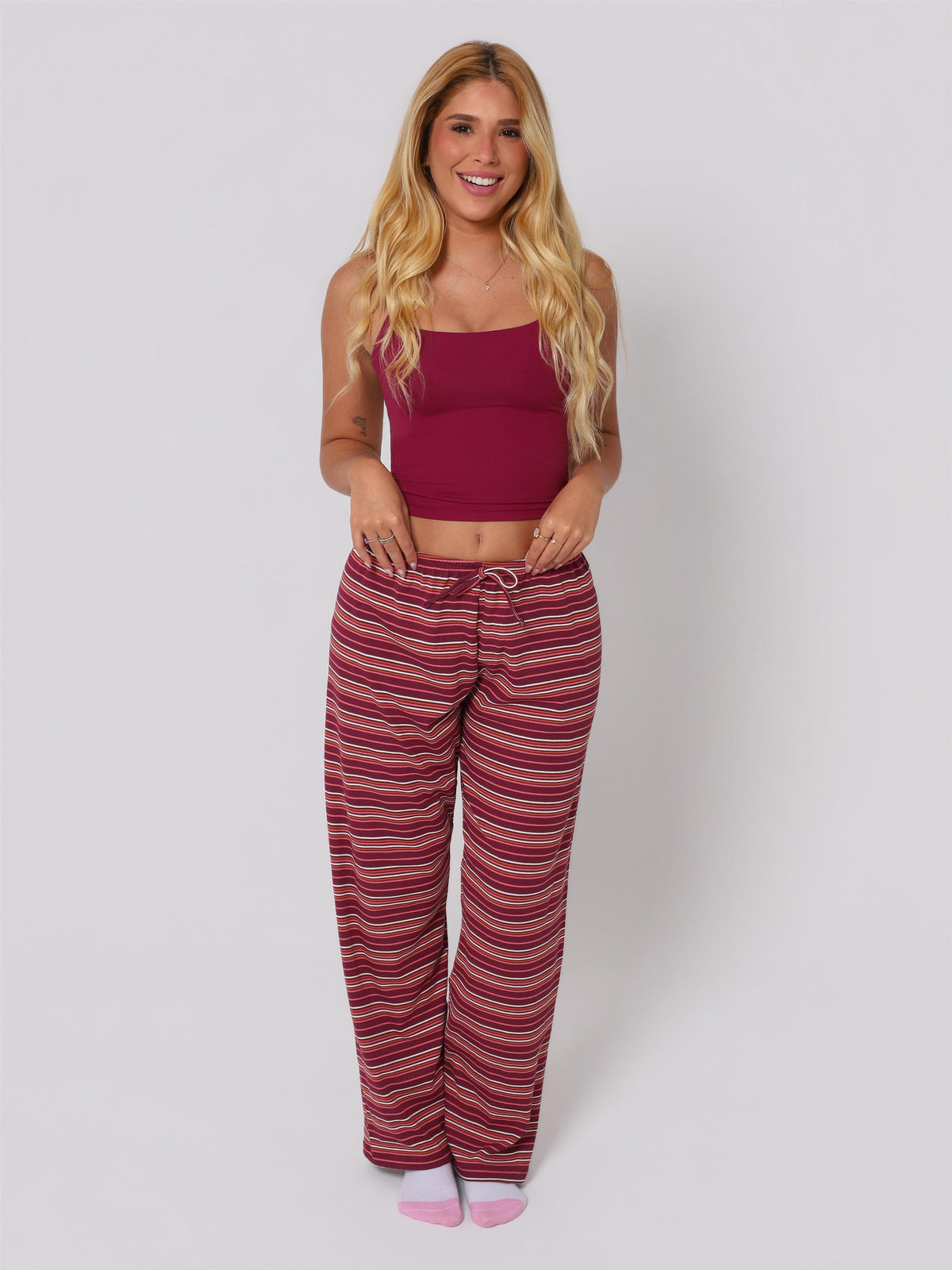 CALÇA CONFORT LISTRADO