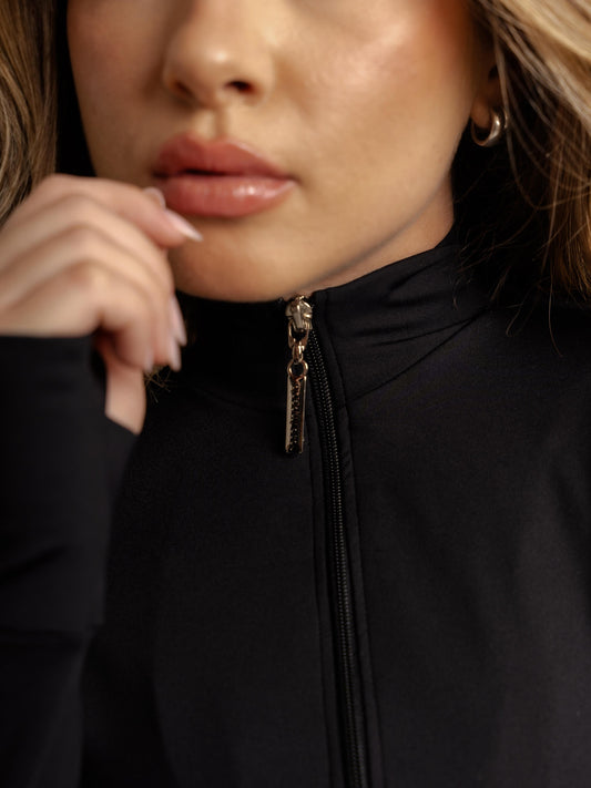 JAQUETA CURVE PRETO