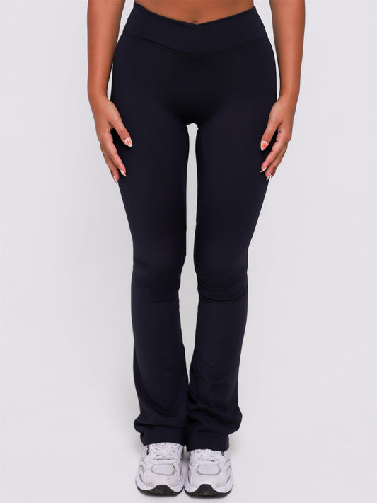CALÇA FLARE NEW FLEX PRETO