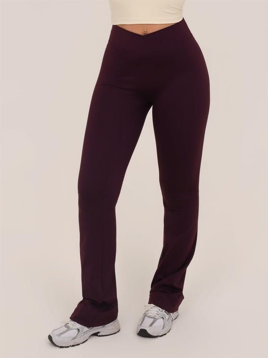 CALÇA FLARE NEW FLEX WINE