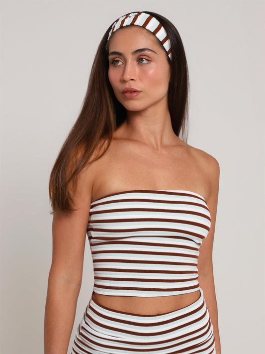 CROPPED TUBE CUTE LISTRADO