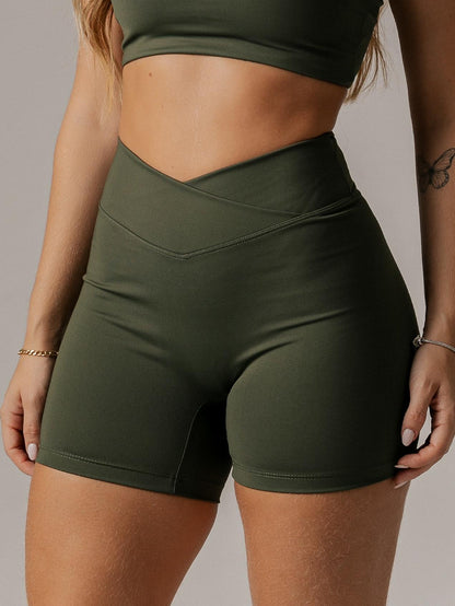 SHORT NEW FLEX VERDE MILITAR