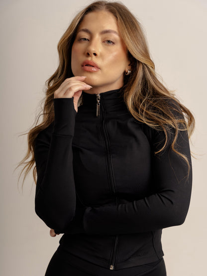 JAQUETA CURVE PRETO