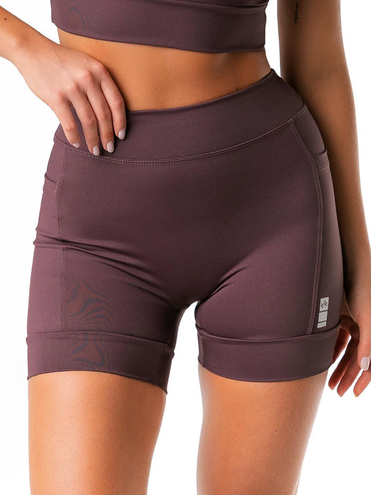 SHORT  PACE BARRADO GRAPE