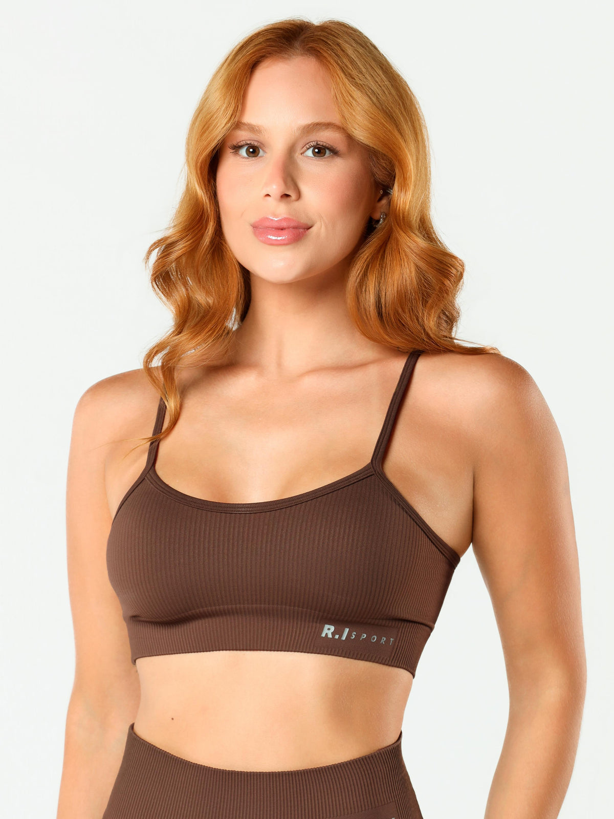 TOP SEAMLESS UP  ESPRESSO