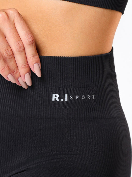 SHORT SEAMLESS SPORT  PRETO