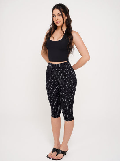 CROPPED WONDER DUO POÁ PRETO COM BRANCO