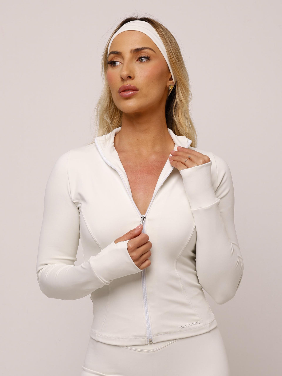 JAQUETA CURVE OFF WHITE