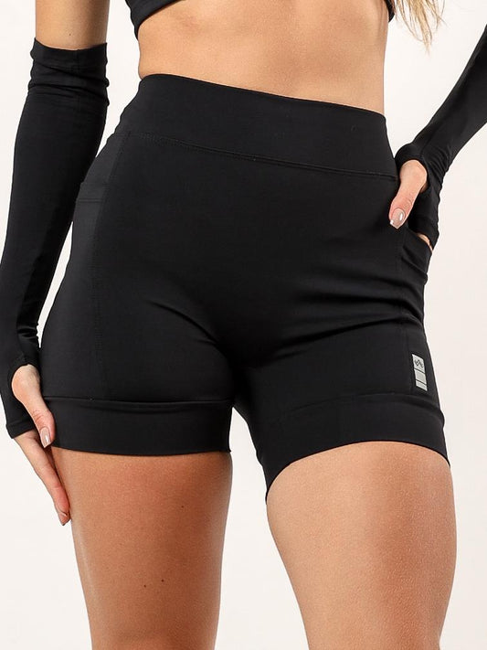 SHORT  PACE BARRADO PRETO