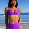 Biquíni Ana Canelado Hot Pants Roxo