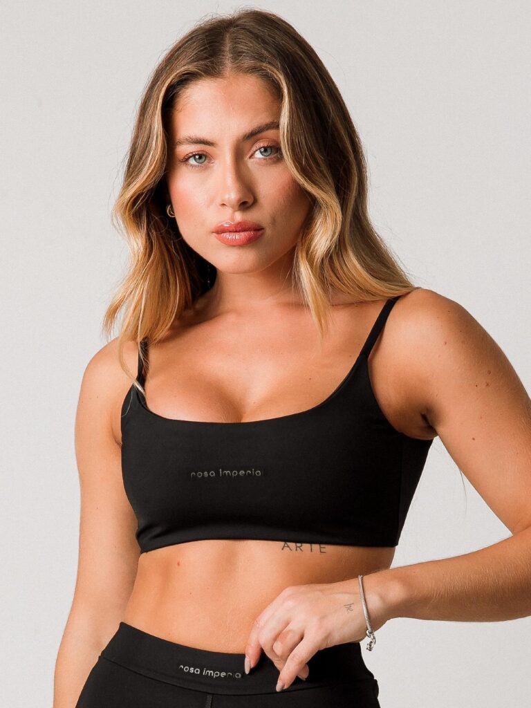 Top New Basic  Preto