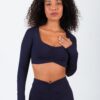 Cropped Light Azul Marinho