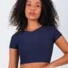 Cropped Sprint Azul Marinho