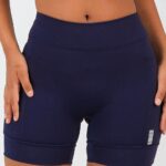 Short  Pace Barrado Azul Marinho