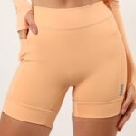 Short  Pace Barrado Peach