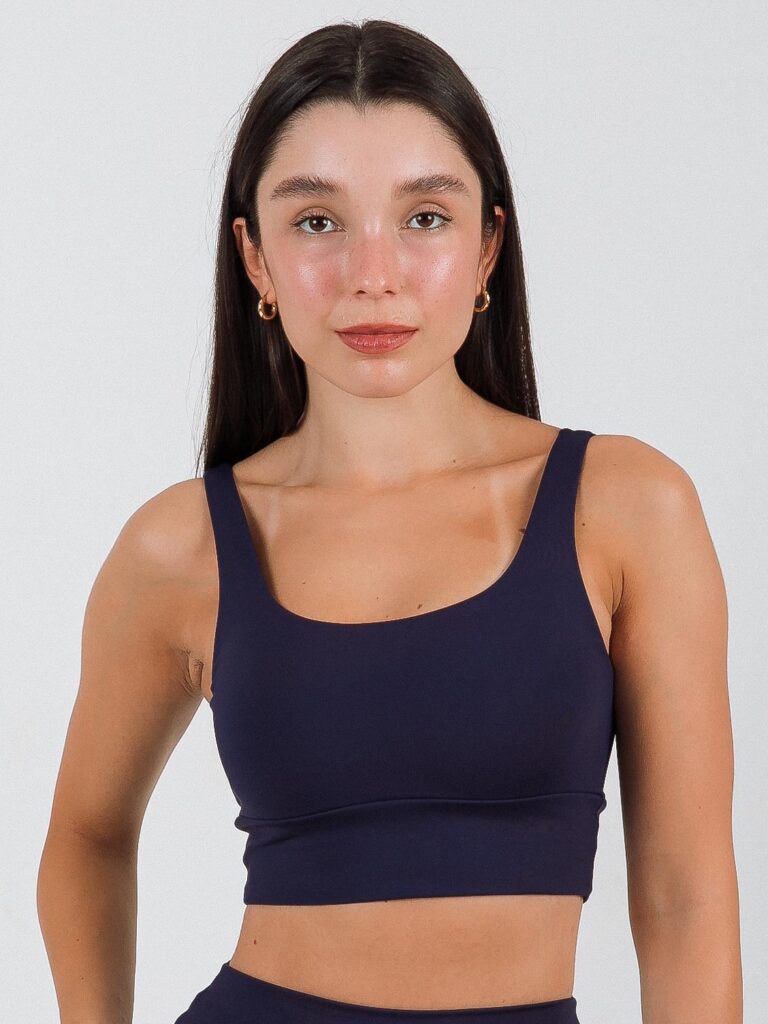 Top Maxi Azul Marinho