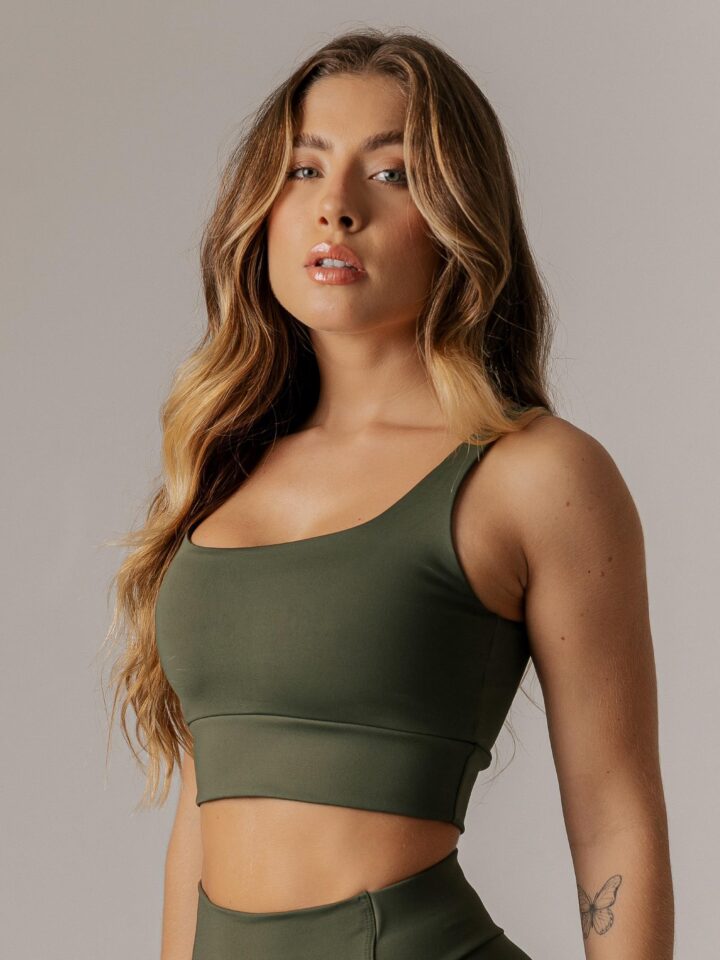 Top Maxi Verde Militar