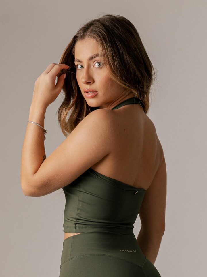 Alternative view of Top Wonder Frente Única  Verde Militar