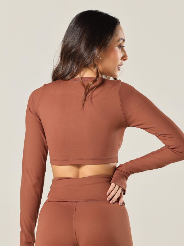 Alternative view of Cropped Light Coffee