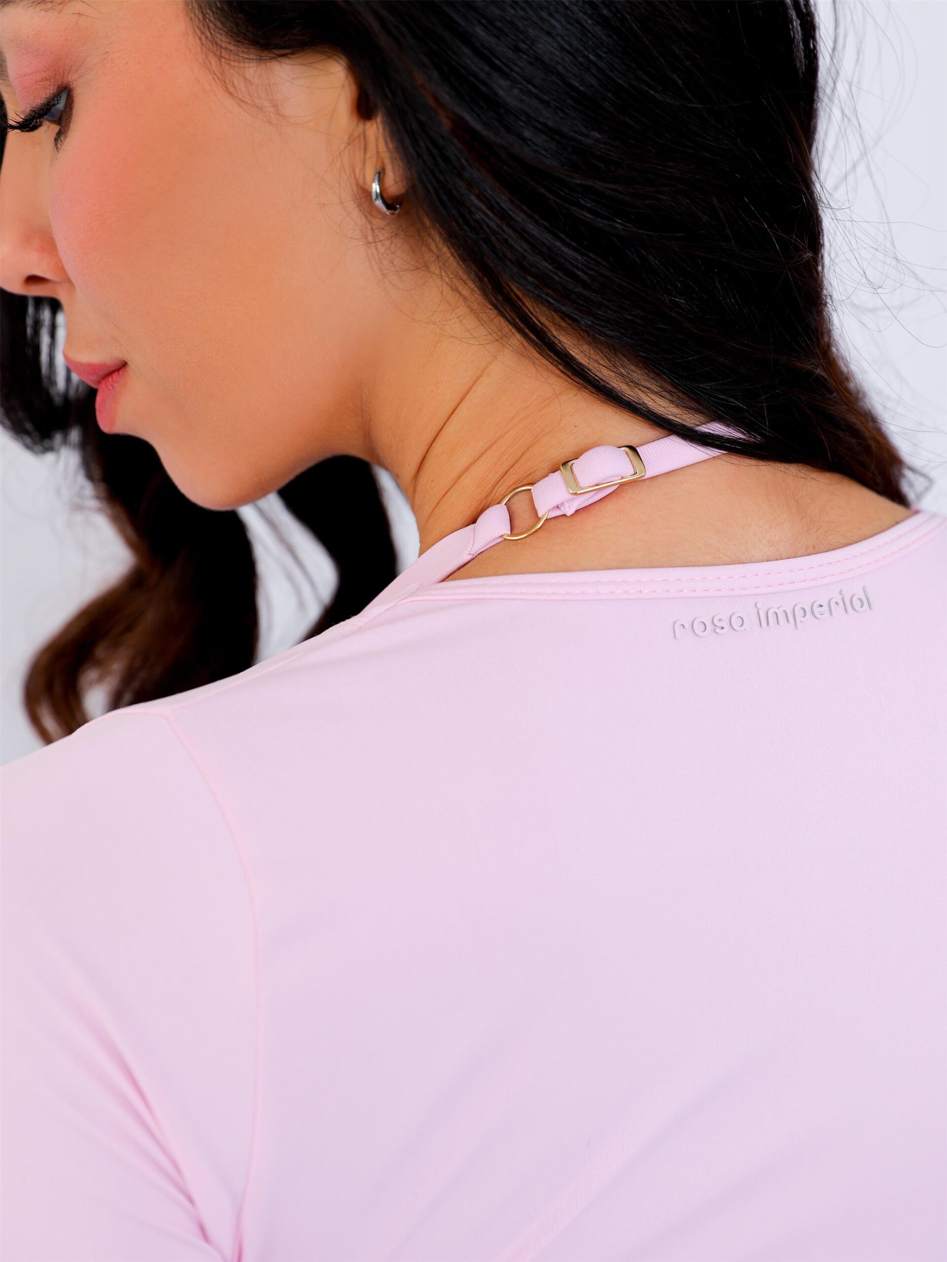 Cropped Long Sleeve Rosa Blush - Image 3