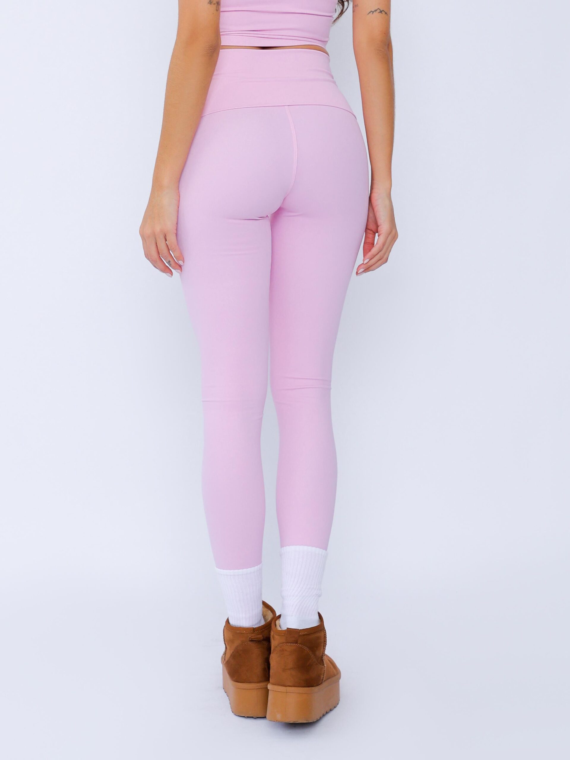 Legging Fold Rosa Blush - Image 2