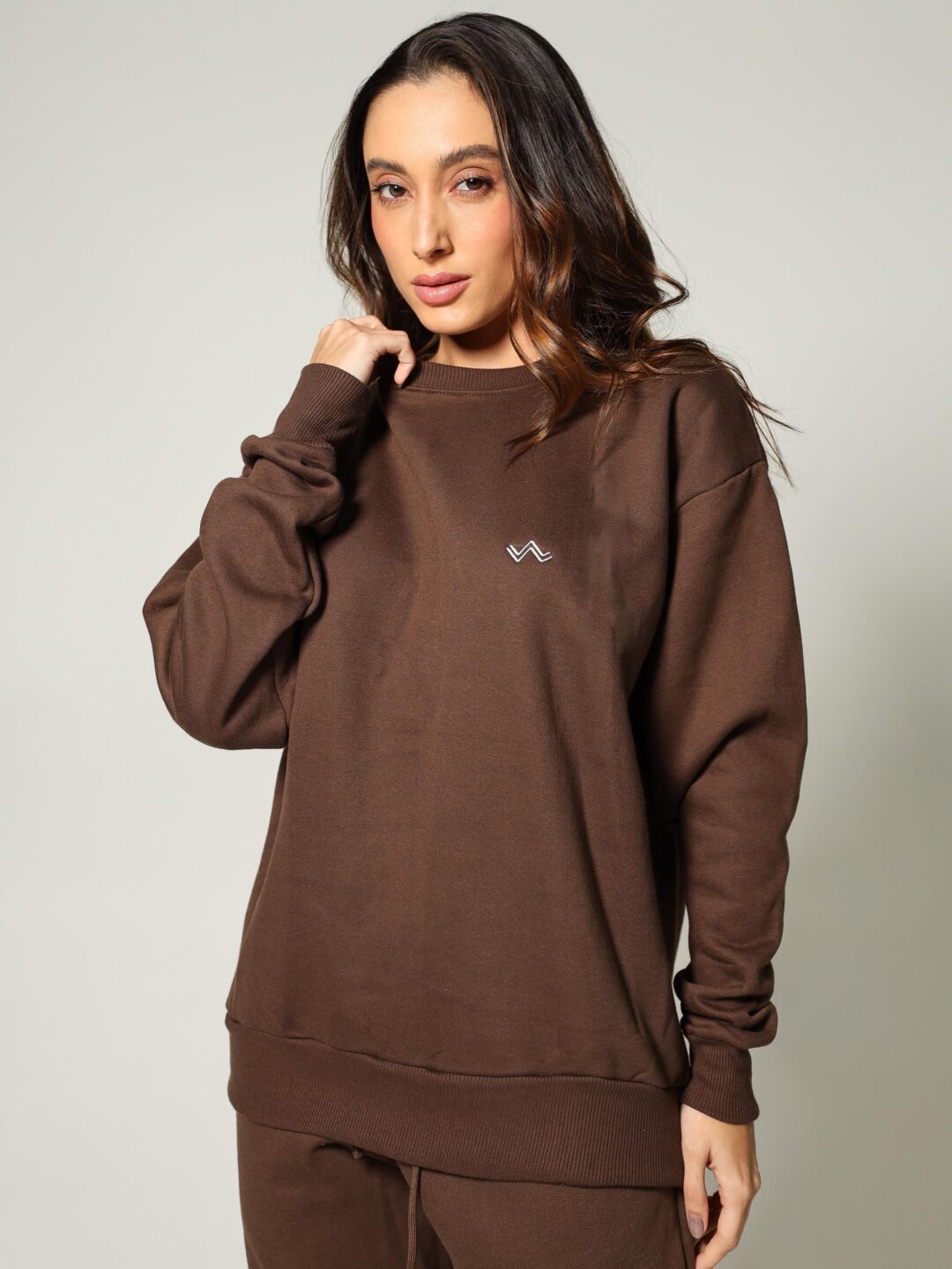 Moletom Oversize Coffee