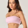 Top Infinity Tomara Que Caia Rosa Blush