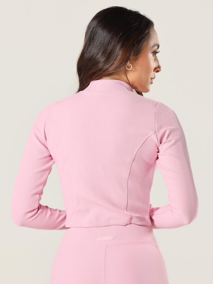 Alternative view of Jaqueta Zip Up Rosa Blush