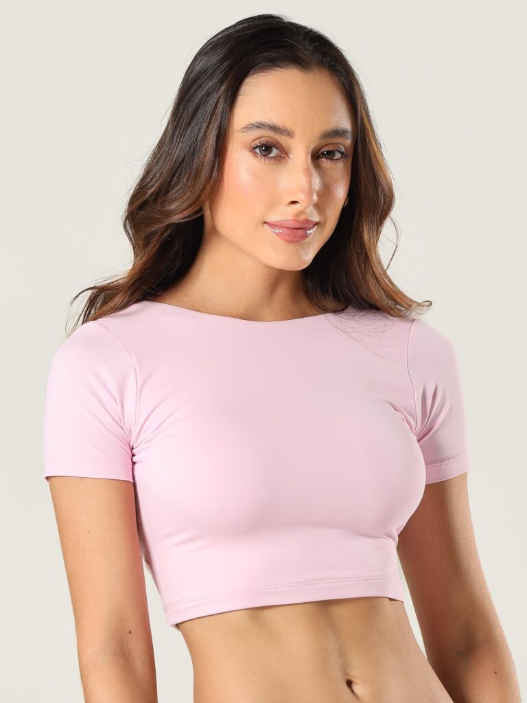 Blusa Charlotte Rosa Blush