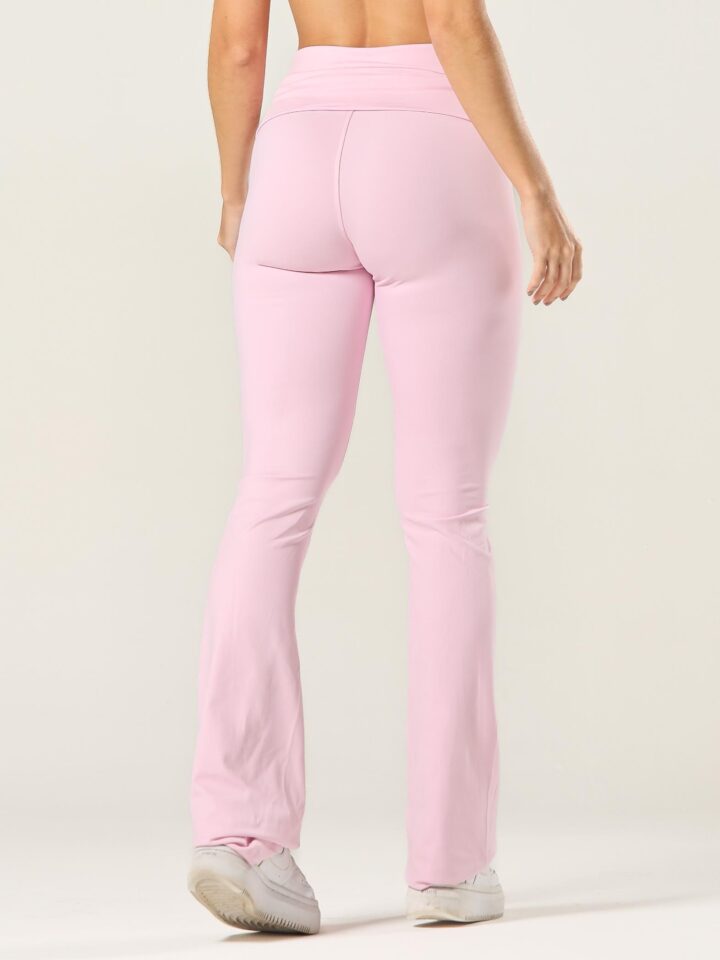 Alternative view of Calça Flare Fold Rosa Blush