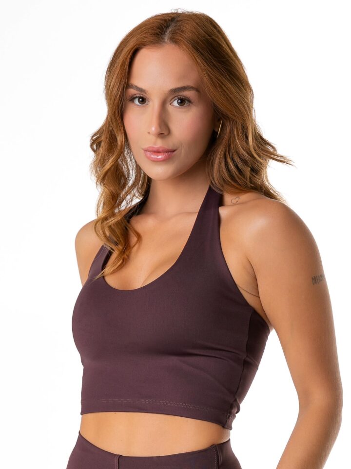 Top Wonder Frente Única  Grape