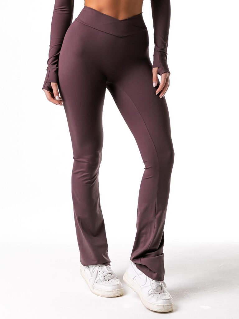 Calça Flare New Flex Grape