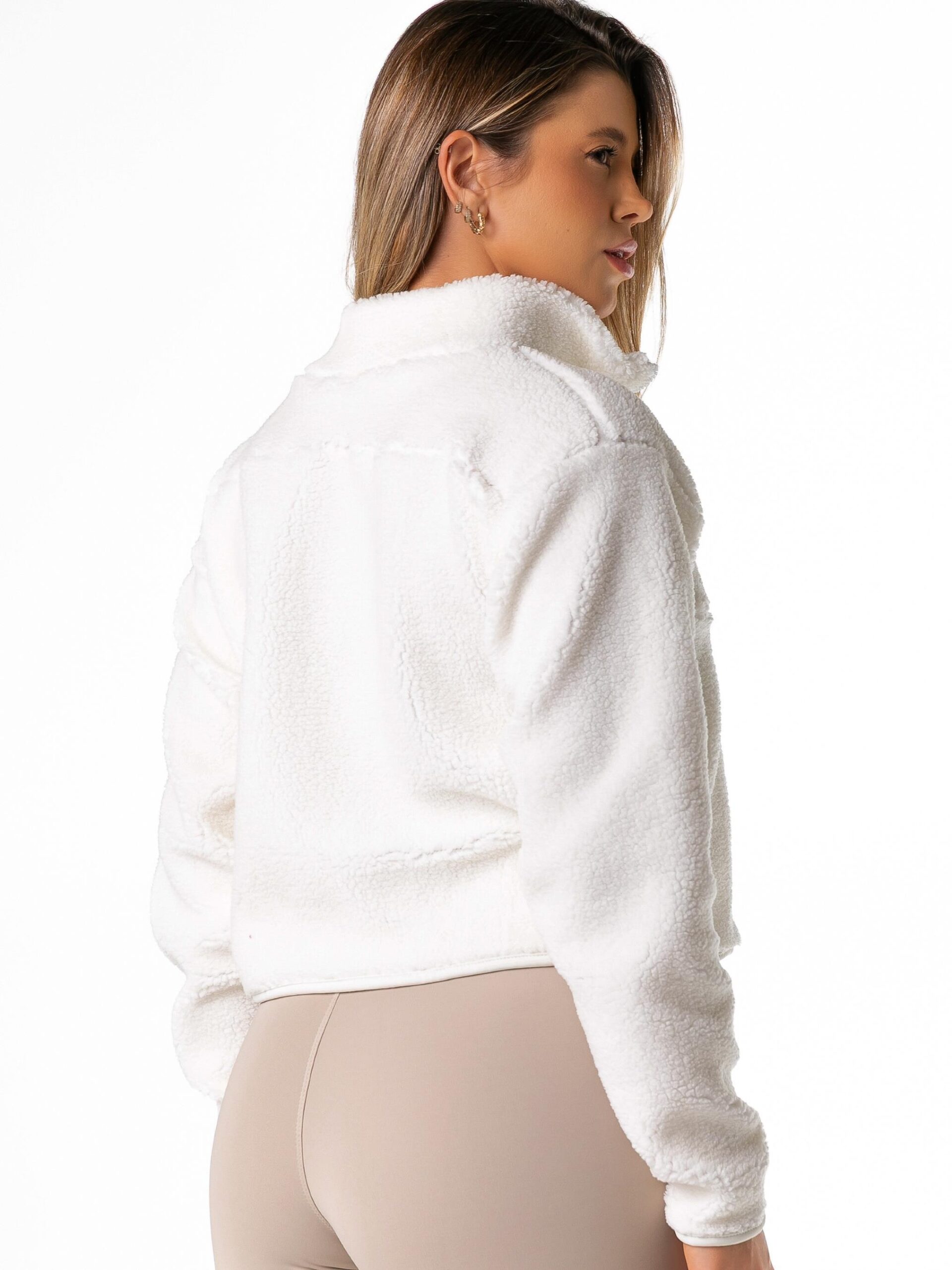 Casaco Sherpa Off White - Imagem 2