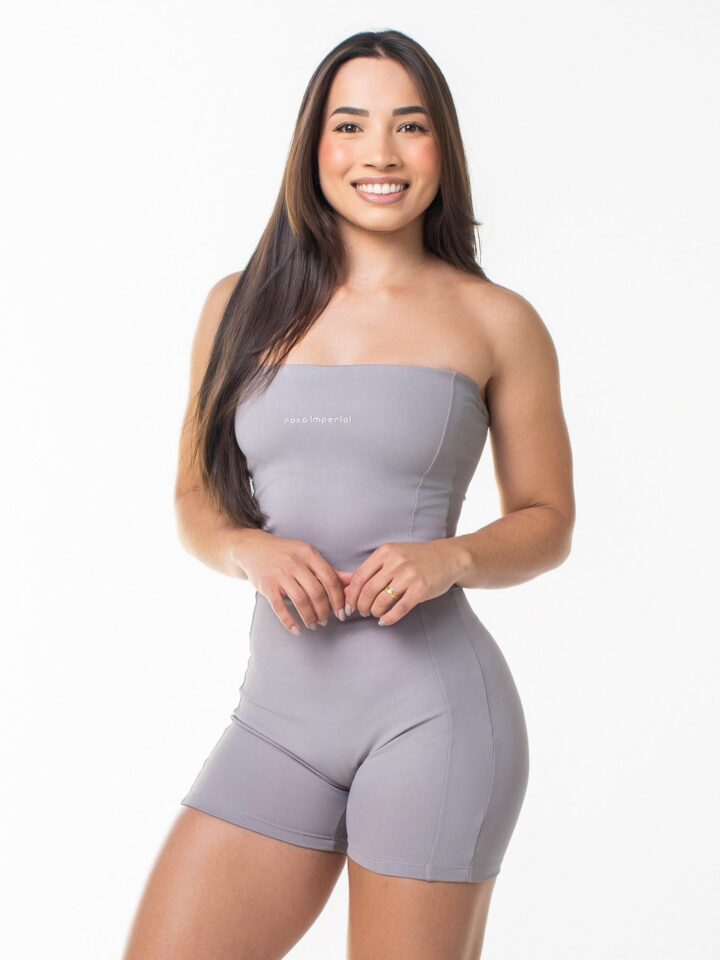 Macaquinho Infinity Cinza