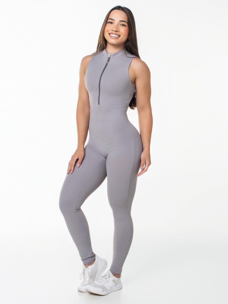 Macacão Running Cinza