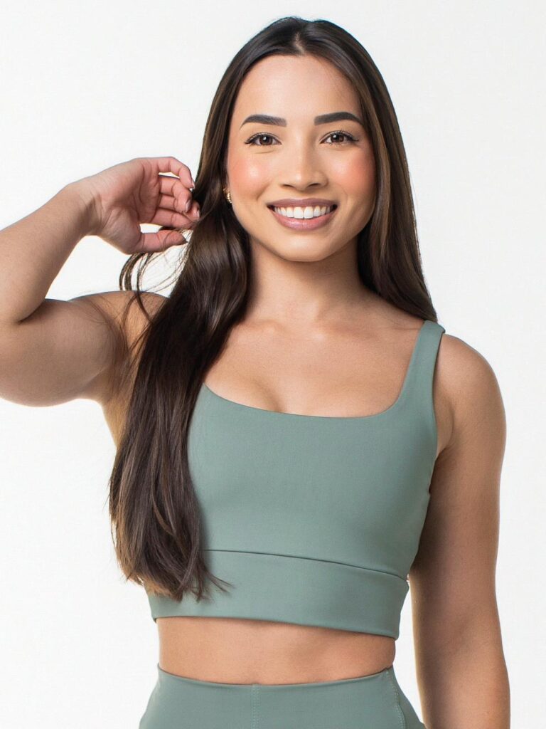 Top Maxi Verde Malva