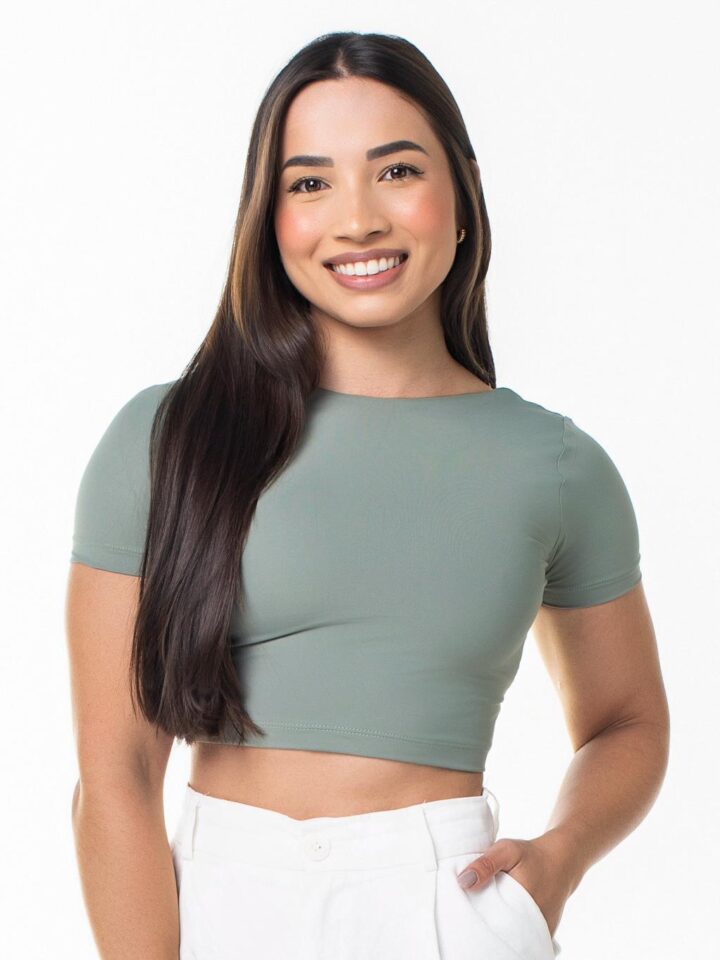 Blusa Charlotte Verde Malva