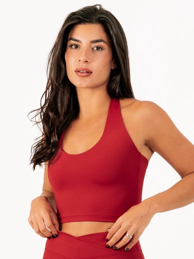 Top Wonder Frente Única  Cherry