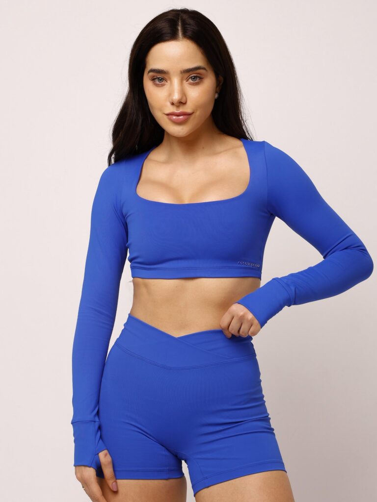 Cropped Good Azul Bic