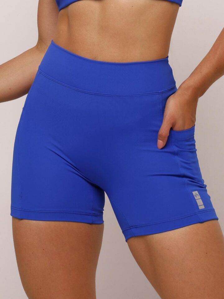 Short Pocket Bolsos Azul Bic