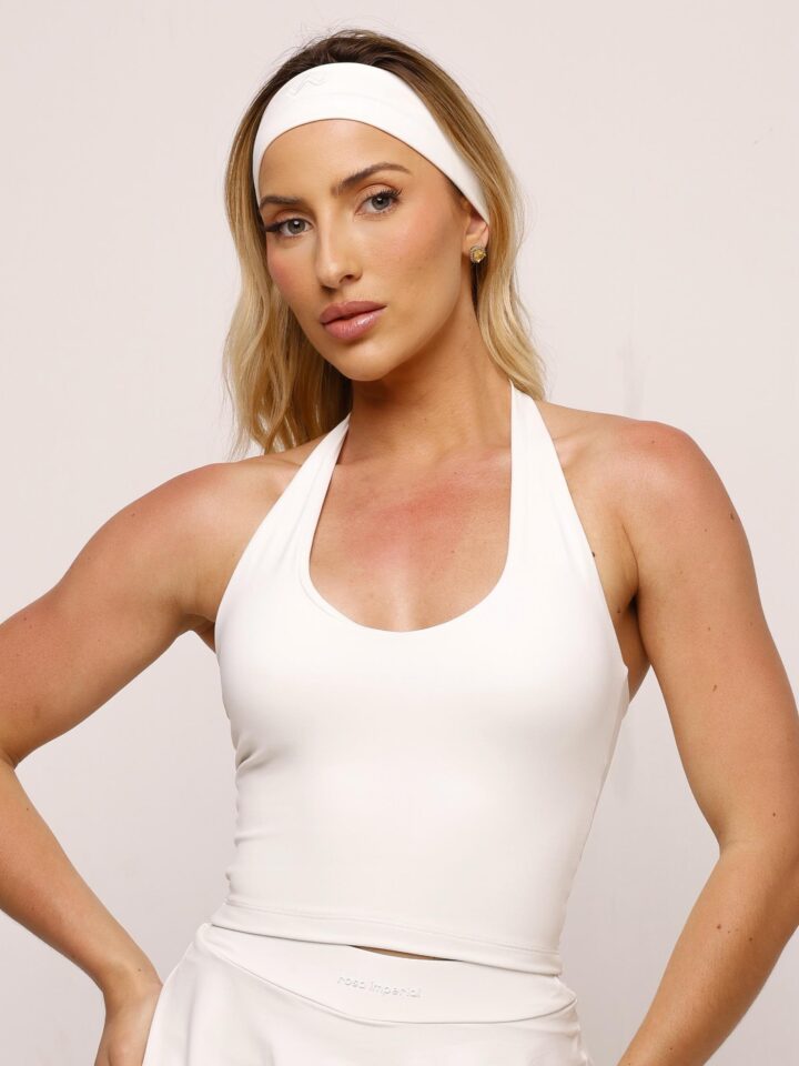 Top Wonder Frente Única  Off White