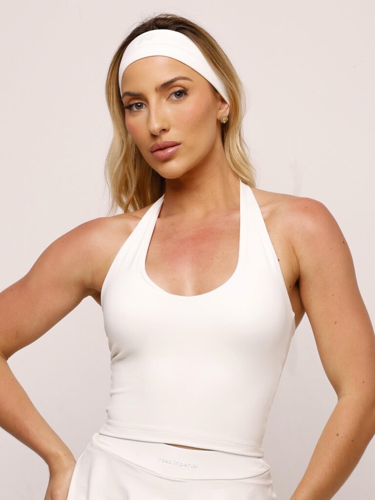 Top Wonder Frente Única  Off White