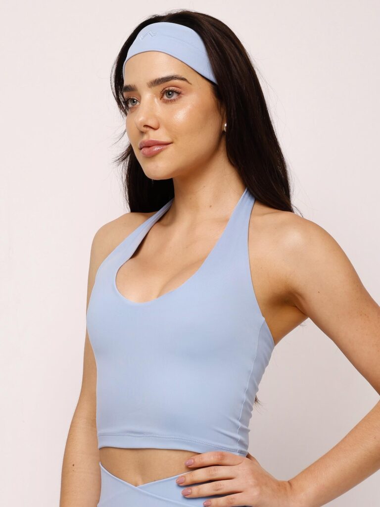 Top Wonder Frente Única  Azul Sky