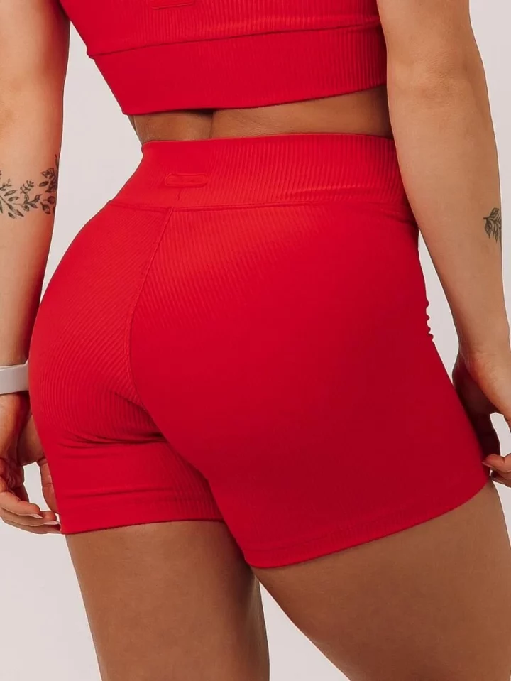 Alternative view of Short Skin Canelado Red Sunset