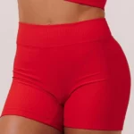 Short Skin Canelado Red Sunset