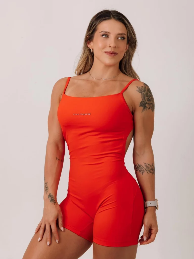 Macaquinho New Crush Red Sunset