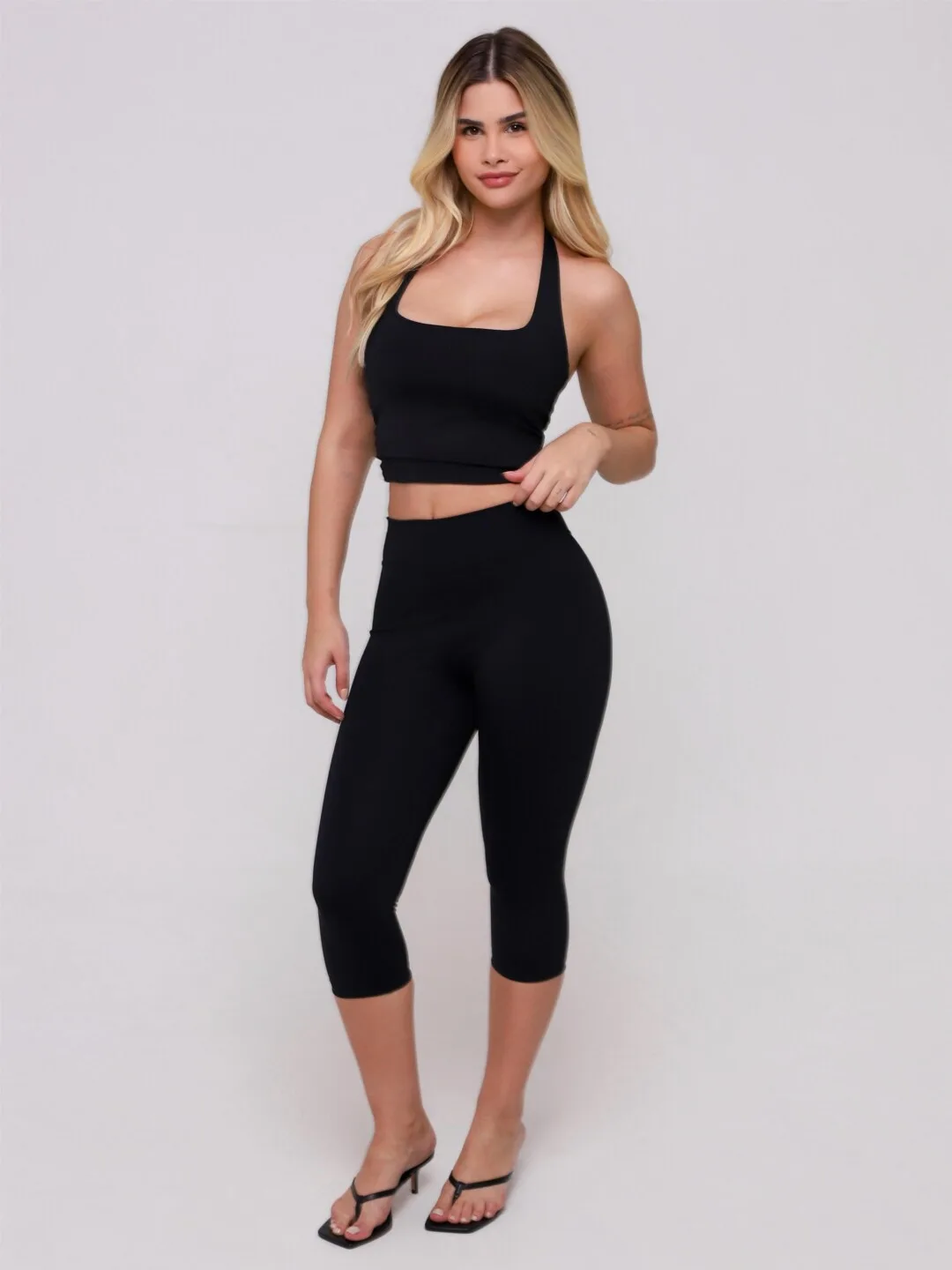 Legging Capri Preto - Imagem 3