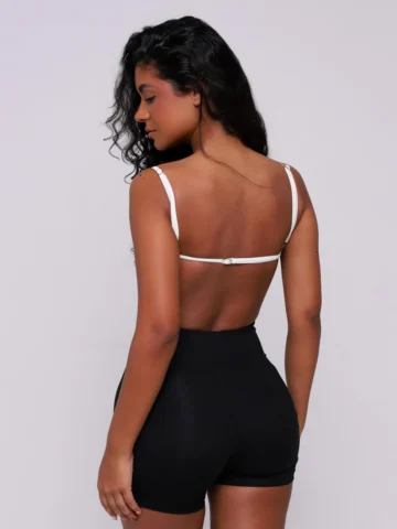 Alternative view of Macaquinho New Crush Preto Com Off